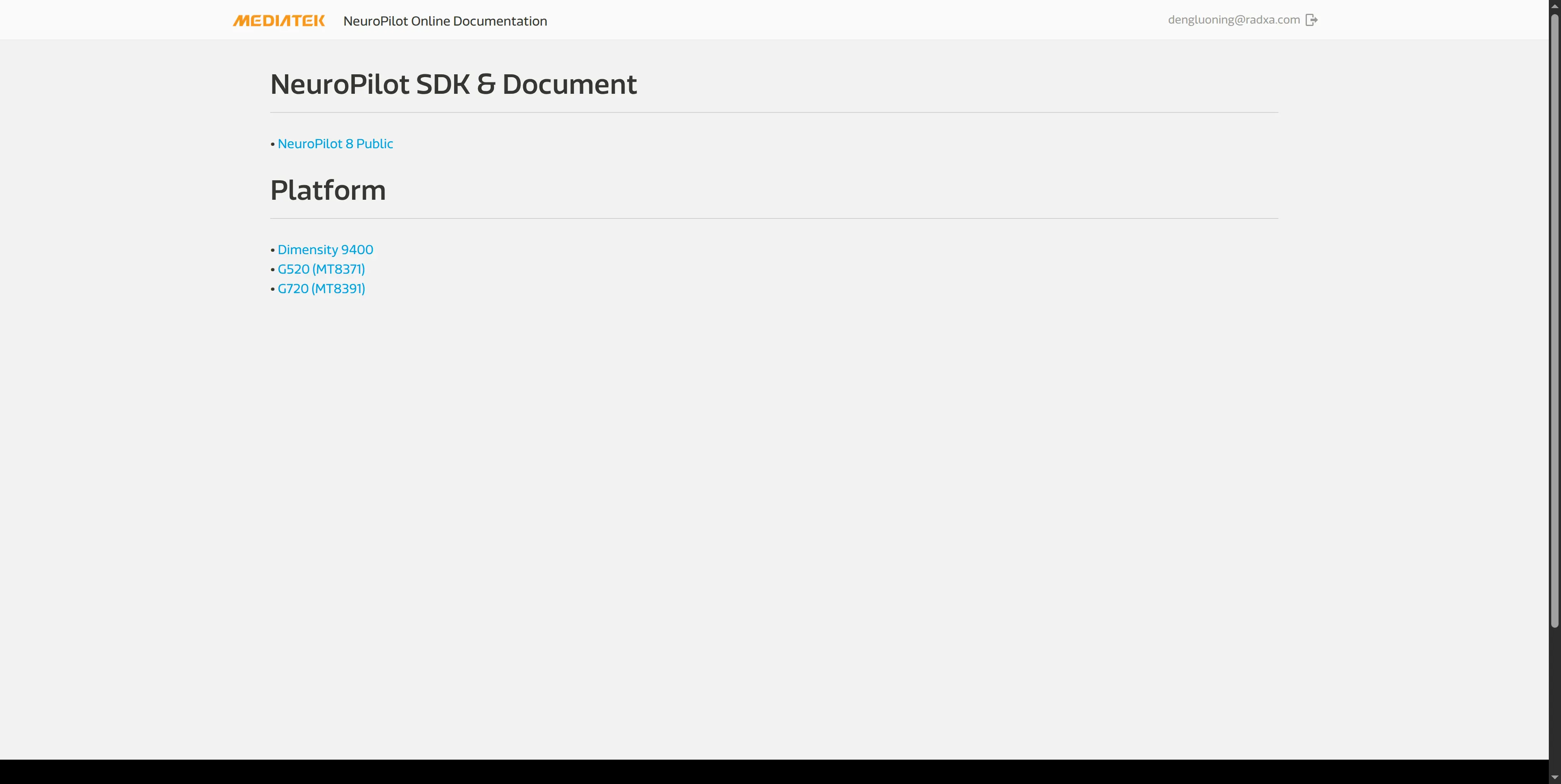 NeuroPilot8 Public Toolchain