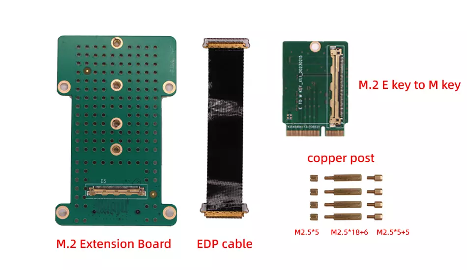ROCK5A Install M.2 Extension Board