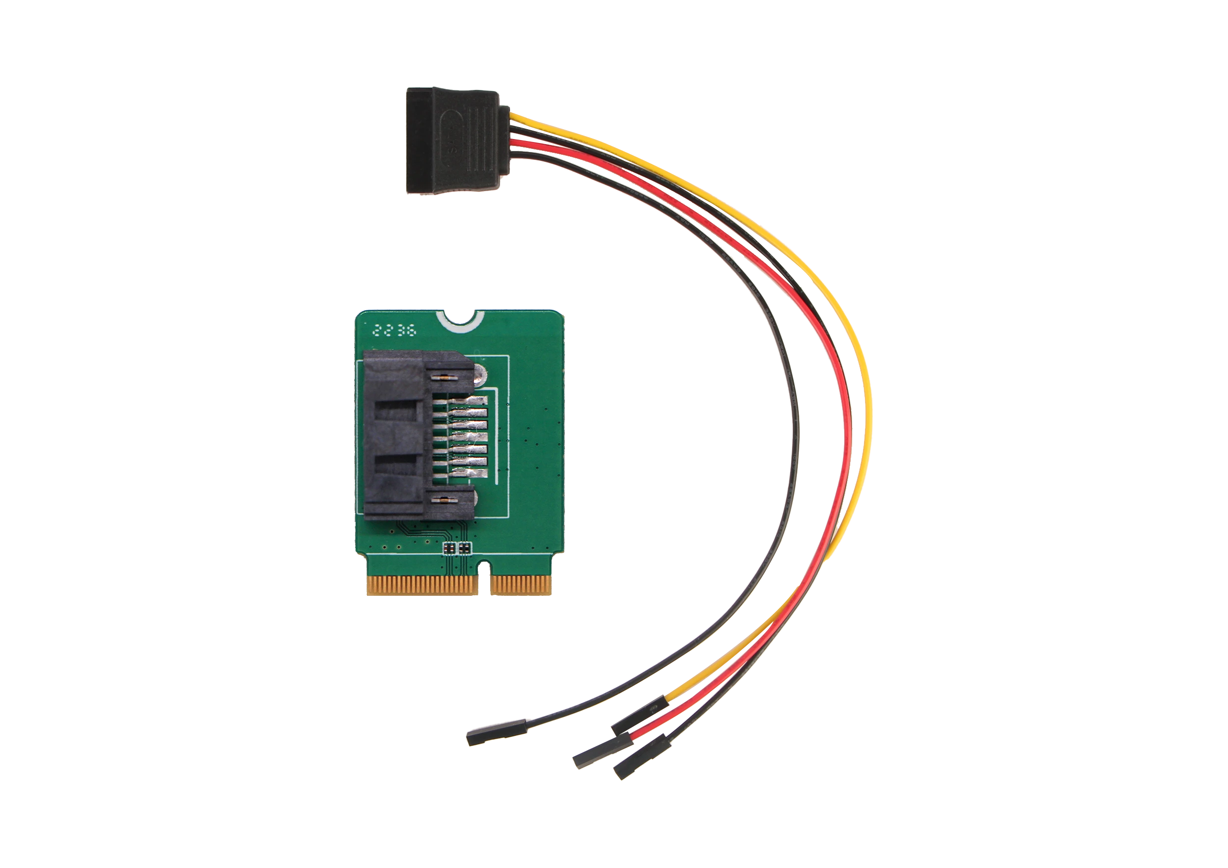 M.2 E key to SATA Breakout Board