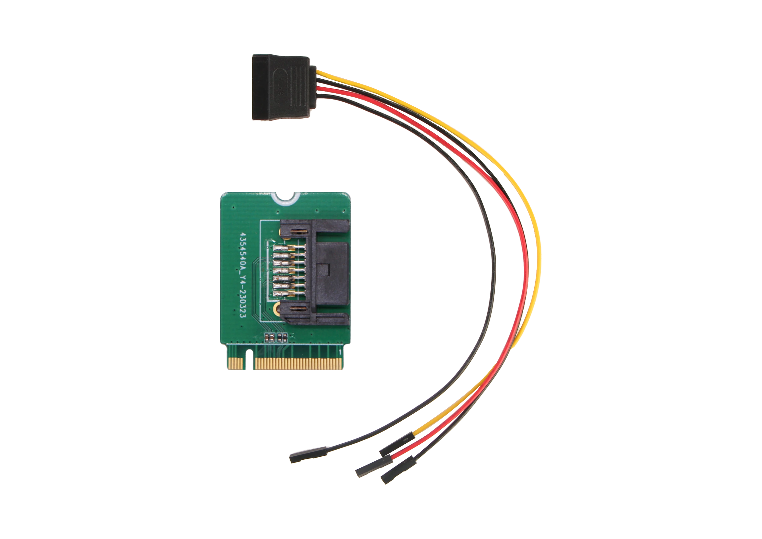 M.2 M key to SATA Breakout Board