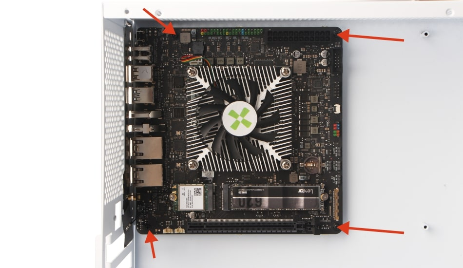 Mounting holes