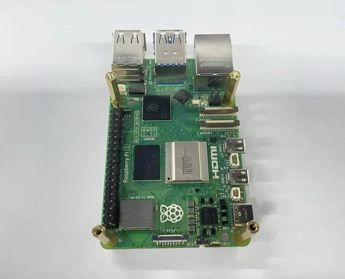 Installing copper pillars on Raspberry Pi 5 - Step 2
