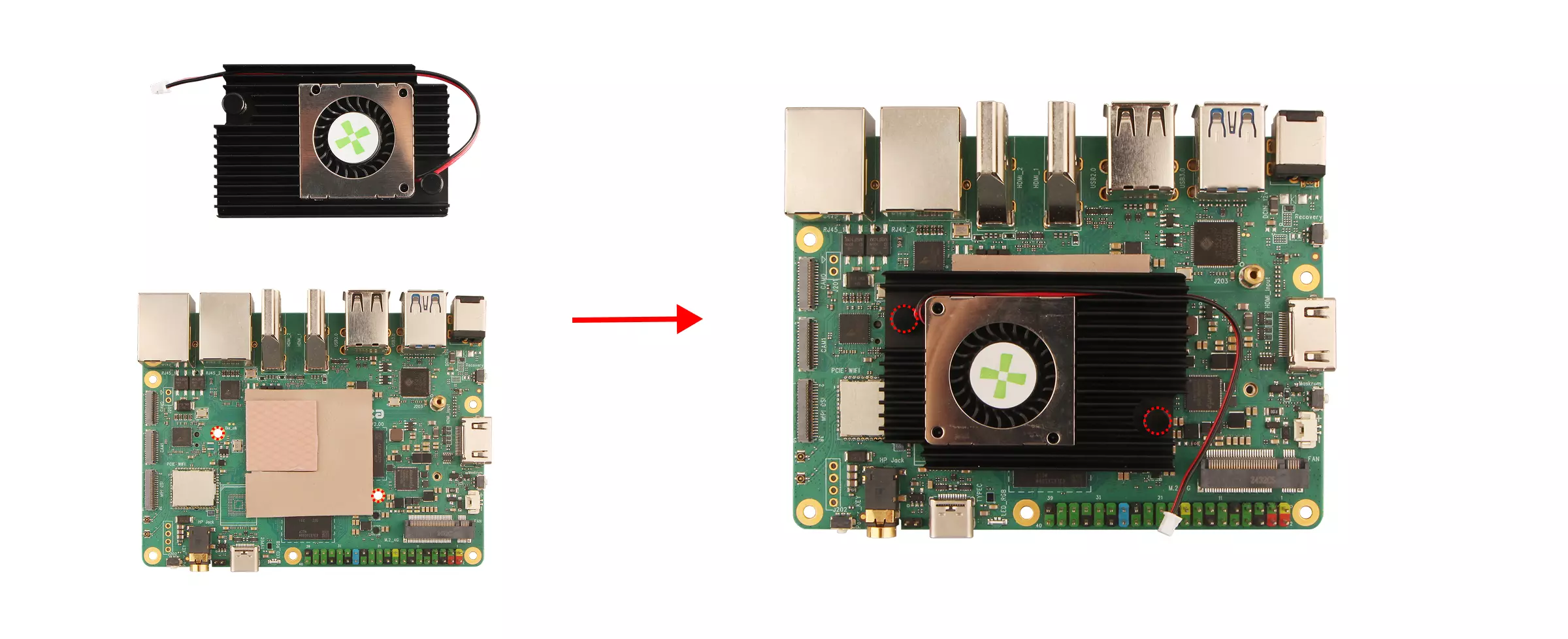 Radxa Heatsink 6240B | Radxa Docs