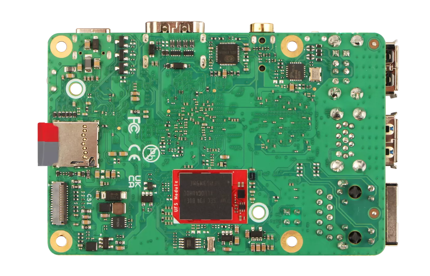 UFS module installation diagram