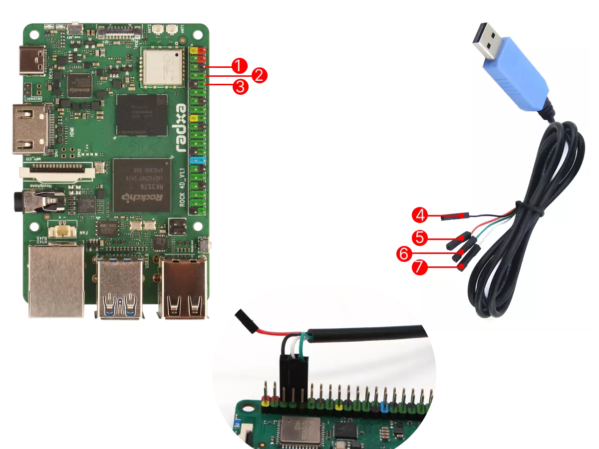 Pin connection diagram