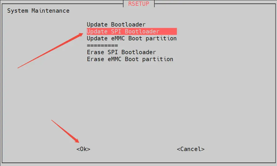 rsetup spi