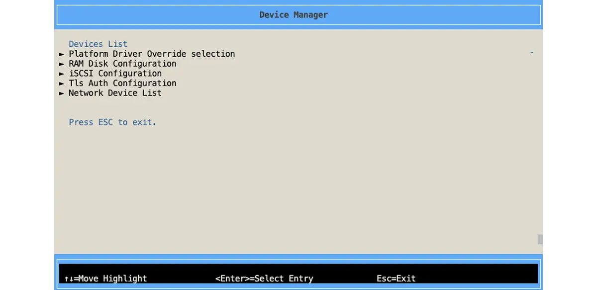 BIOS 说明| Radxa Docs