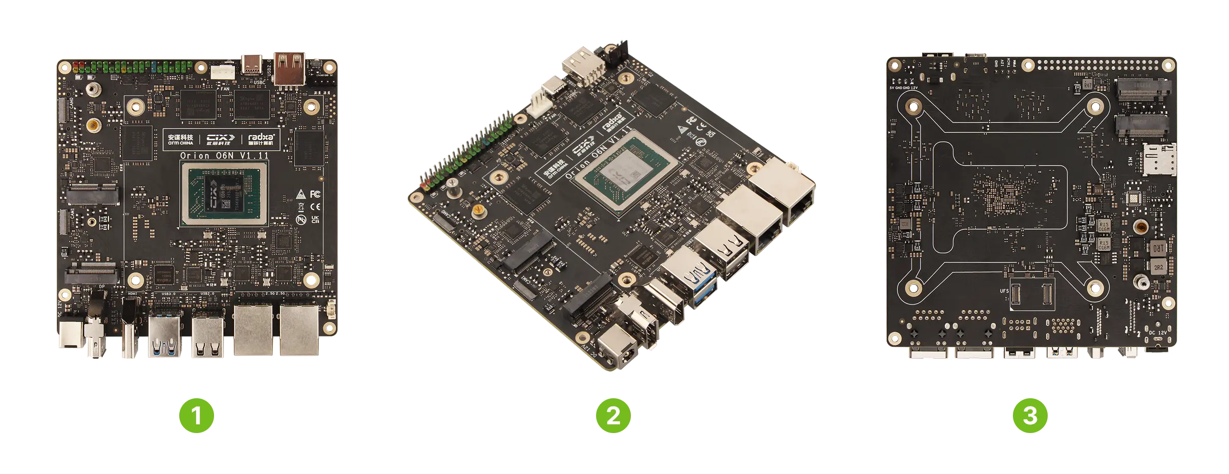 愛称板　すずらん　〇函　琺瑯　実装品 星睿O6N | Radxa Docs