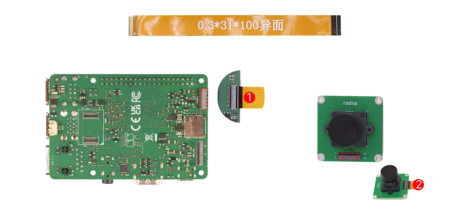 Camera 4K MIPI CSI Interface