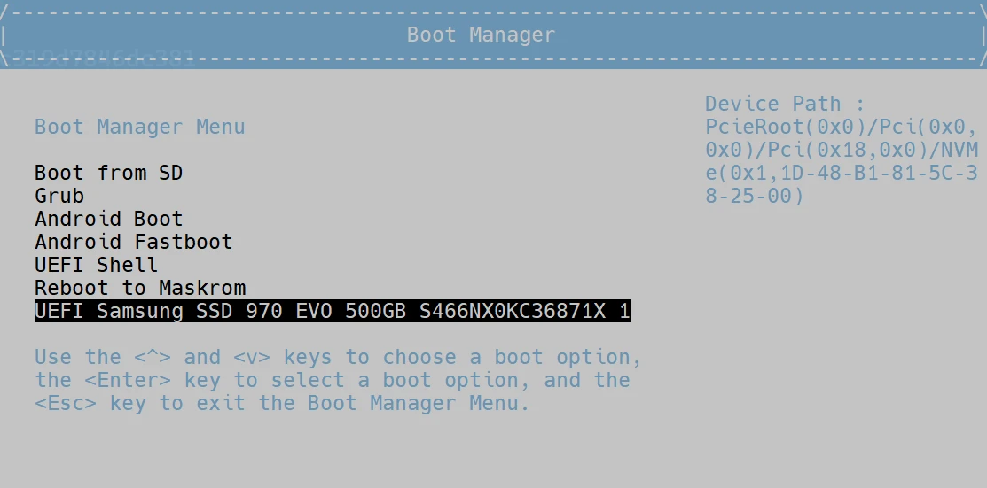 UEFI For Rock 5